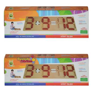 Woodoy Ahşap Akıl Ve Zeka Oyunları Dört İşlem - 3