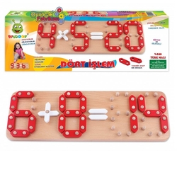 Woodoy Ahşap Akıl Ve Zeka Oyunları Dört İşlem - 4