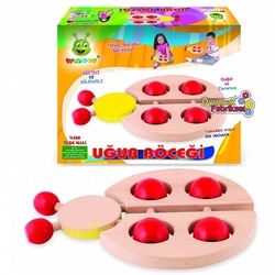 Woodoy Ahşap Sürtmeli Oyuncak Uğur Böceği - Woodoy-Karsan Ahşap