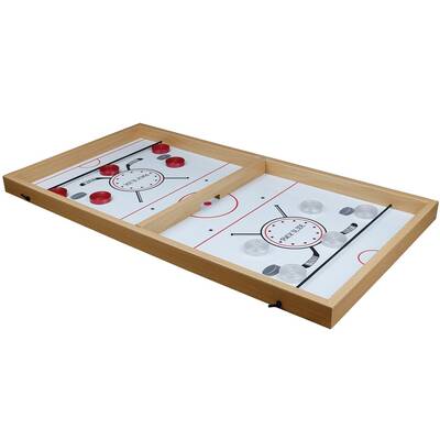 Yenigün Ahşap Sling Puck Hızlı Sapan Oyunu Parlak Cilalı Yüzey 64 x34 - 2