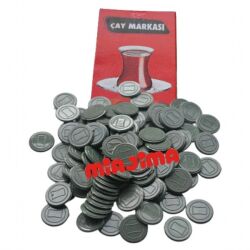 Yuvarlak Plastik Çay Markası 100 Adet - 1