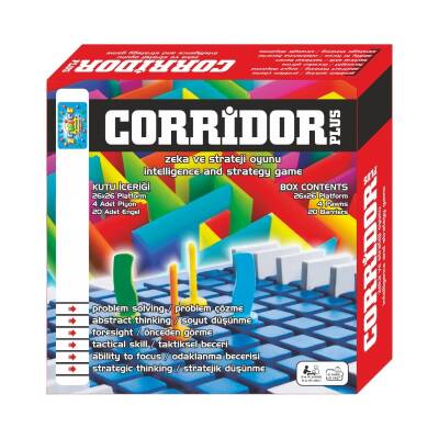 Zekice Corridor Plus (Koridor) Zeka Ve Strateji Oyunu - 1